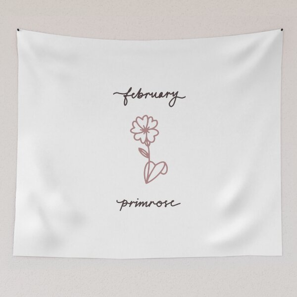 Item preview, February Birth Flower Primrose designed and sold by VibrantGifts.