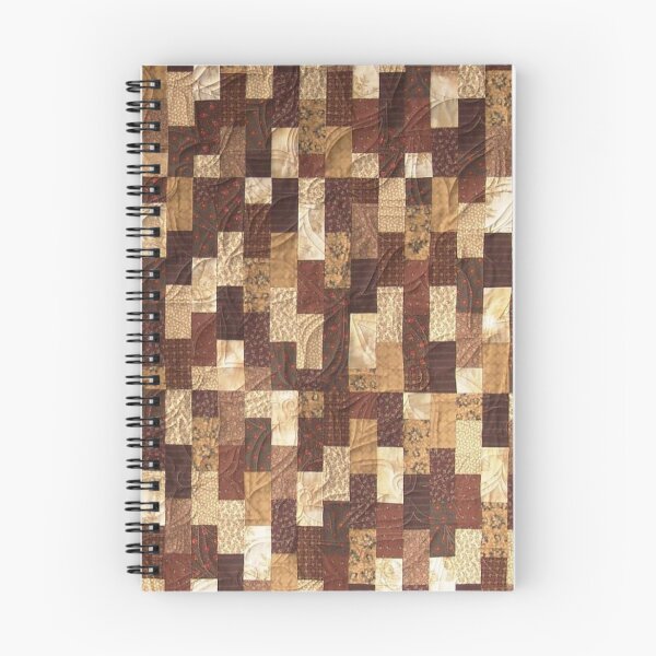 Item preview, Batik patchwork pattern - woodblock Quilted patch batik textile art designed and sold by baligaia.