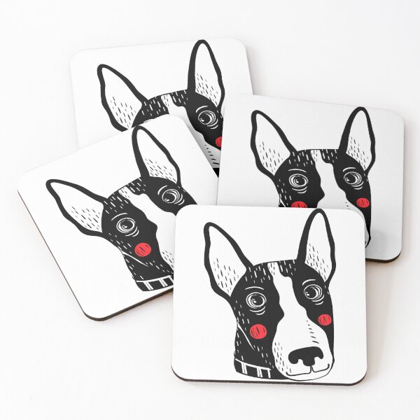 Item preview, Artist Impression of Bull Terrier Face designed and sold by urbanattitudeco.