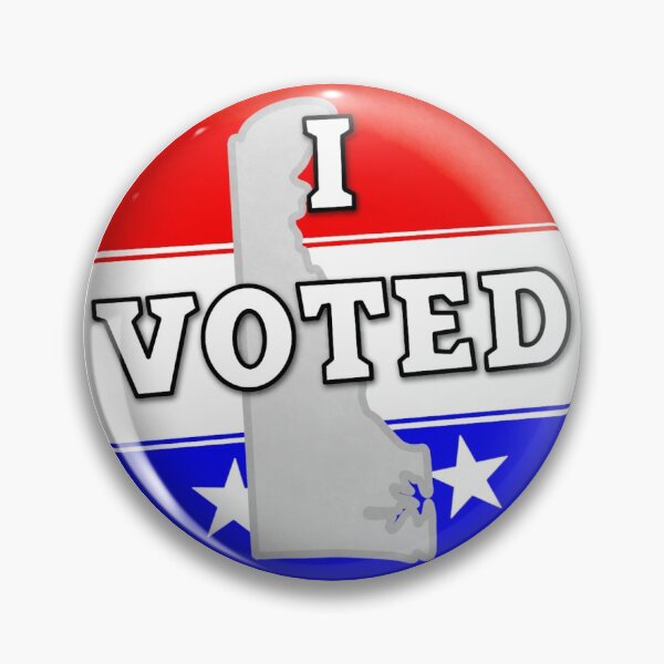 Item preview, Delaware - I Voted designed and sold by @  CC.Creative.Studios.