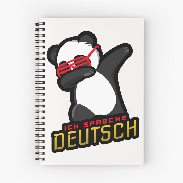 Item preview, Ich spreche Deutsch I speak German Cute Dabbing Panda designed and sold by Time4German.