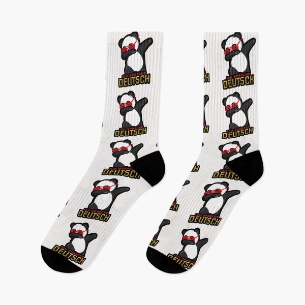 Item preview, Ich spreche Deutsch I speak German Cute Dabbing Panda designed and sold by Time4German.