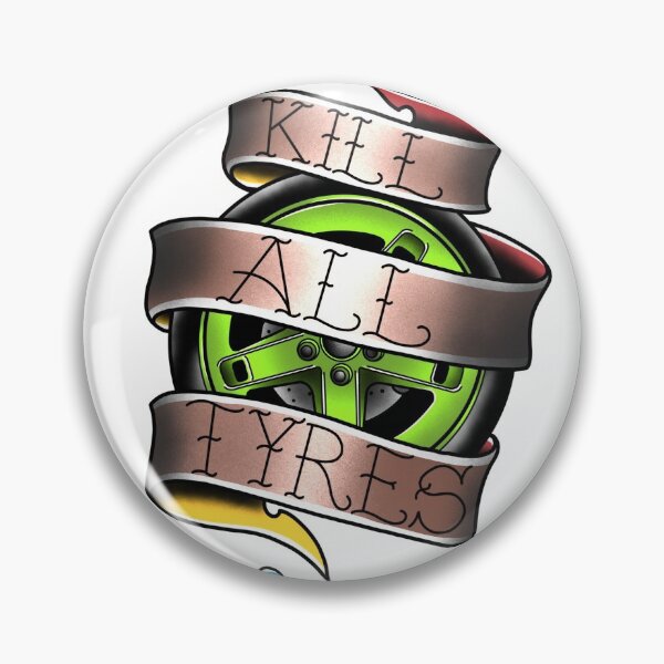 Item preview, Kill all tyres racer design designed and sold by LPdesigns2020.