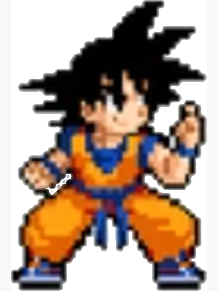 Son Goku Pixel Art – BRIK