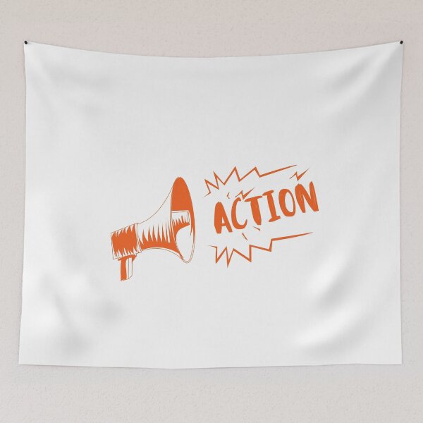 Item preview, Action Megaphone  designed and sold by Spicy Chilli.