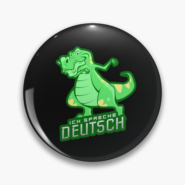 Item preview, I speak German Ich spreche Deutsch Dabbing Dinosaur designed and sold by Time4German.