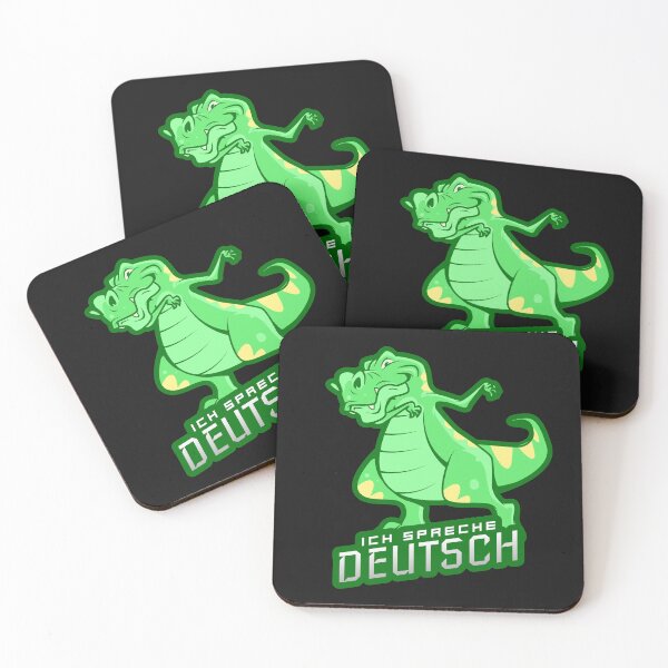 Item preview, I speak German Ich spreche Deutsch Dabbing Dinosaur designed and sold by Time4German.