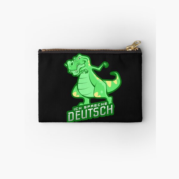 Item preview, I speak German Ich spreche Deutsch Dabbing Dinosaur designed and sold by Time4German.