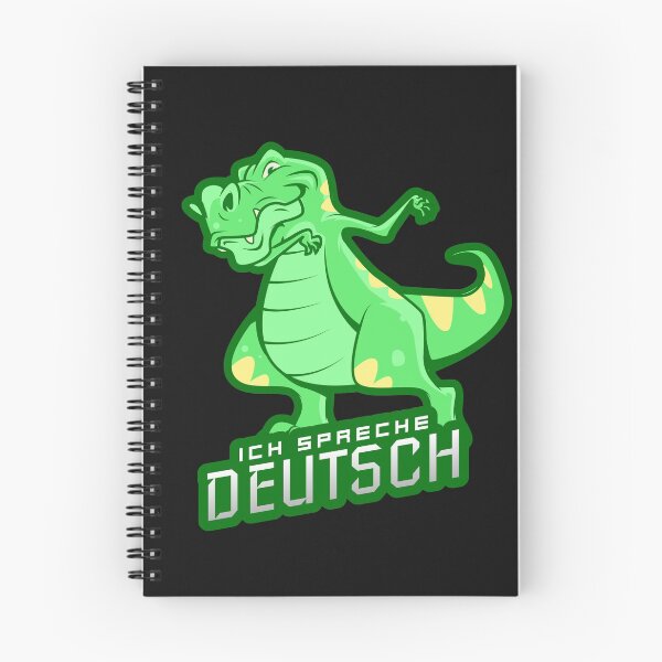 Item preview, I speak German Ich spreche Deutsch Dabbing Dinosaur designed and sold by Time4German.