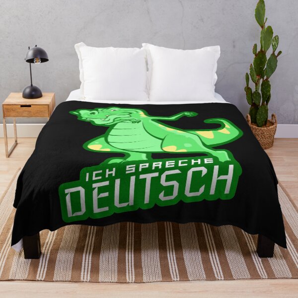 Item preview, I speak German Ich spreche Deutsch Dabbing Dinosaur designed and sold by Time4German.