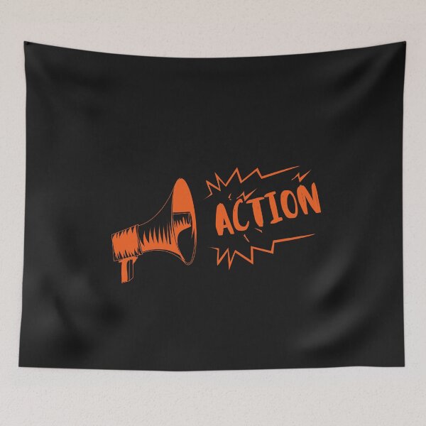 Item preview, Action Megaphone  designed and sold by Spicy Chilli.