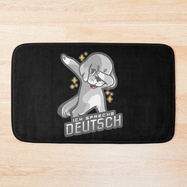 Item preview, I speak German Ich spreche Deutsch Cute Dog designed and sold by Time4German.