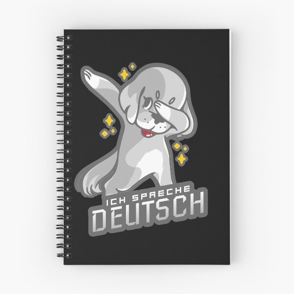 Item preview, I speak German Ich spreche Deutsch Cute Dog designed and sold by Time4German.
