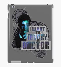 Marry a Doctor Tennant iPad Case/Skin