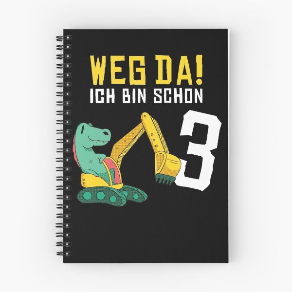 Item preview, Kinder Bagger 3 Geburtstag Jungen Dino designed and sold by JonasDesign.