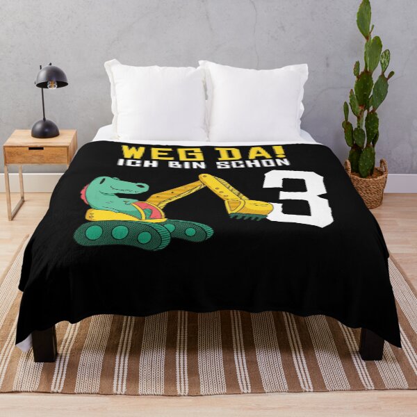 Item preview, Kinder Bagger 3 Geburtstag Jungen Dino designed and sold by JonasDesign.