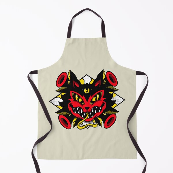 Item preview, Modern Devil Cat With Serpent Tongue designed and sold by Mustard Prophet.