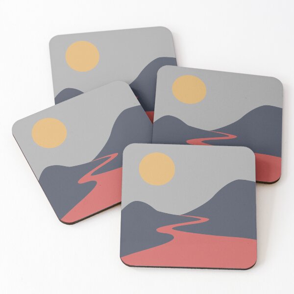 Item preview, Minimal Darker Modern Nature Valley Design  designed and sold by designminimal.
