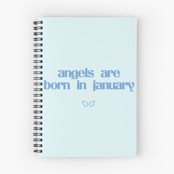 Item preview, Angels are January Born designed and sold by Shujii.