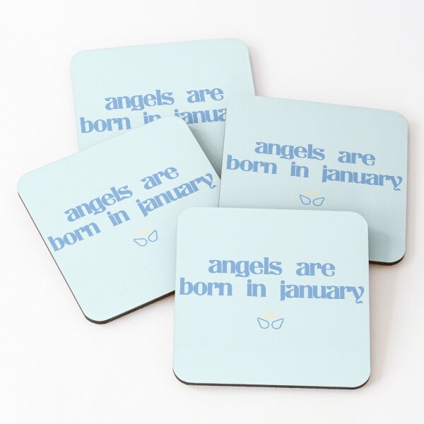 Item preview, Angels are January Born designed and sold by Shujii.