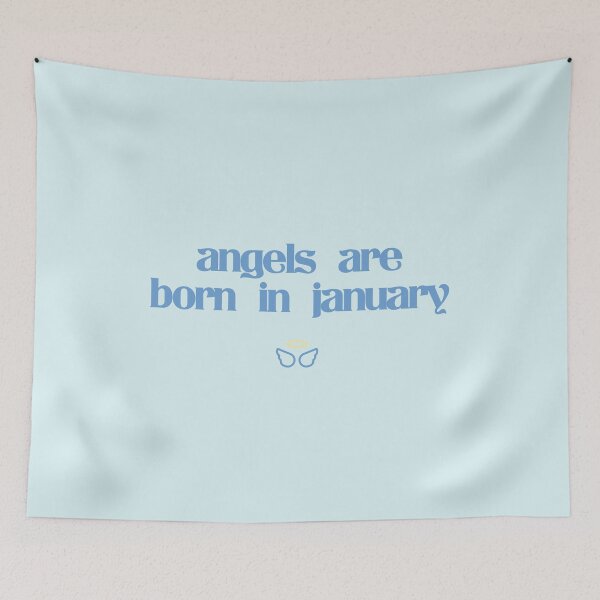 Item preview, Angels are January Born designed and sold by Shujii.