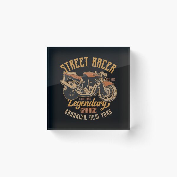 Item preview, Street Bike - Legendary Garage Brooklyn New York designed and sold by Two Left Hands Design.