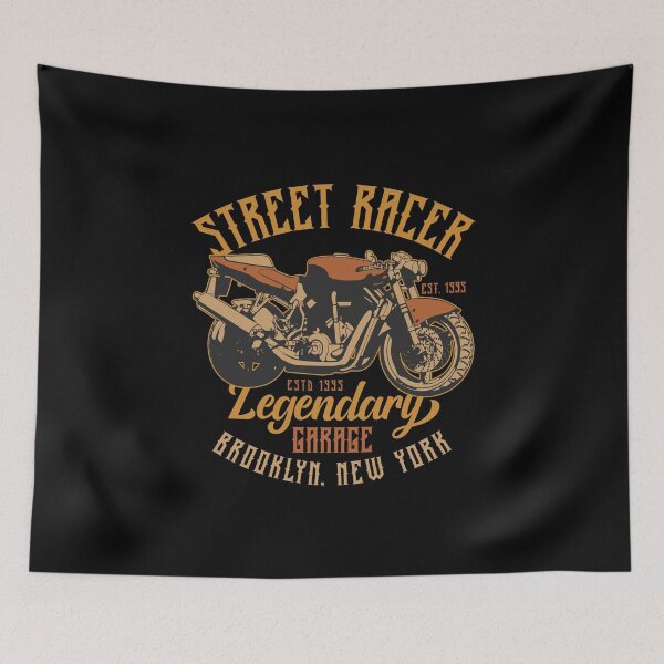 Item preview, Street Bike - Legendary Garage Brooklyn New York designed and sold by Two Left Hands Design.