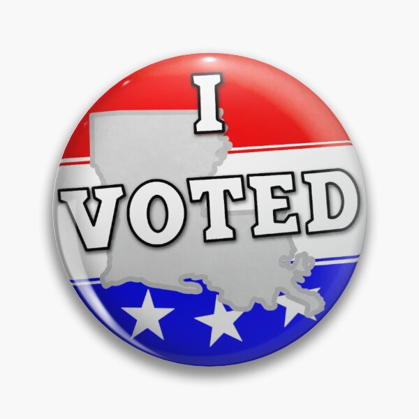Item preview, Louisiana - I Voted designed and sold by @  CC.Creative.Studios.