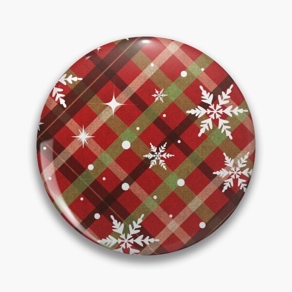 Item preview, red green Christmas Pattern Snowflakes Xmas Snow designed and sold by teeseeds.