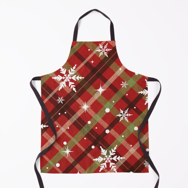Item preview, red green Christmas Pattern Snowflakes Xmas Snow designed and sold by teeseeds.