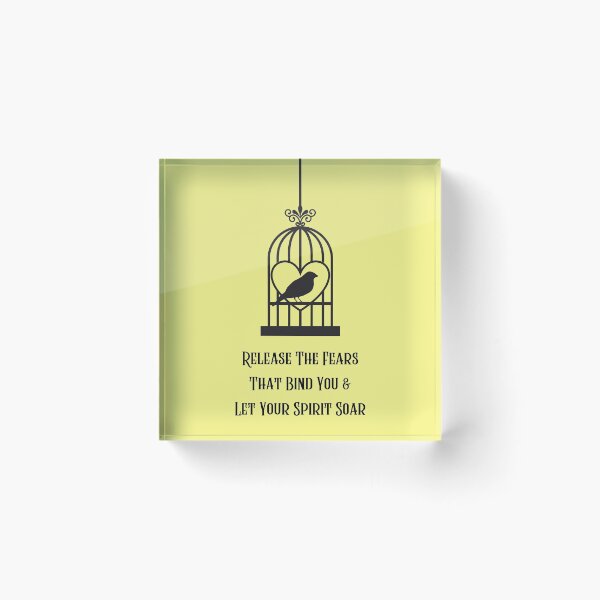Item preview, Caged Bird - Let Your Spirit Soar designed and sold by HeatherEthereal.
