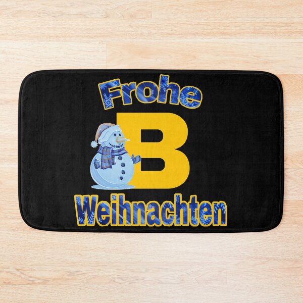 Item preview, merry christmas in German. B. snowman designed and sold by doctors-apparel.