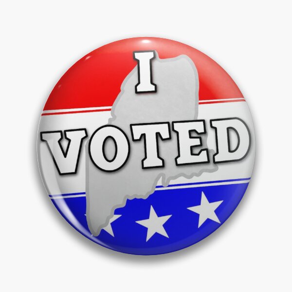 Item preview, Maine - I Voted designed and sold by @  CC.Creative.Studios.