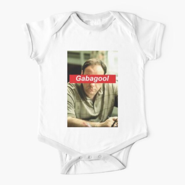 Tony Soprano - Gabagool - It's What's For Dinner Short Sleeve Baby One-Piece
