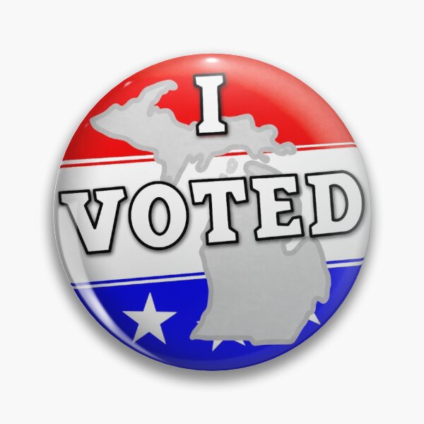 Item preview, Michigan - I Voted designed and sold by @  CC.Creative.Studios.