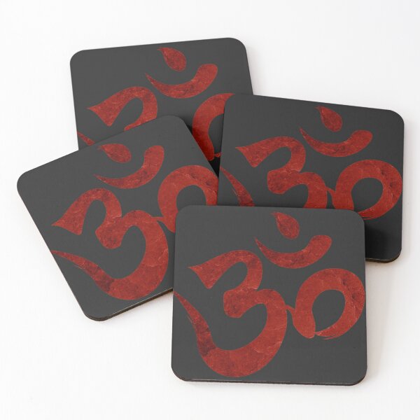 Item preview, Red Ohm symbol - spiritual  designed and sold by baligaia.