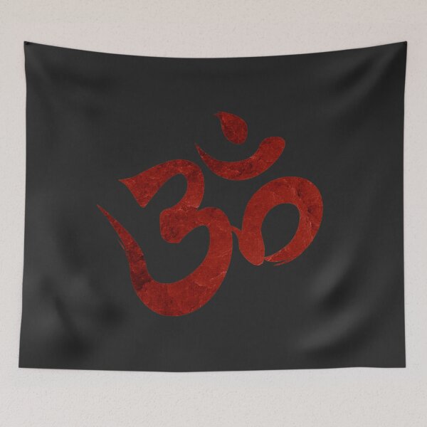 Item preview, Red Ohm symbol - spiritual  designed and sold by baligaia.