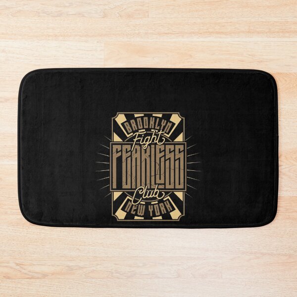 Item preview, Emblem In Gold And Black - Fearless Fight designed and sold by Two Left Hands Design.