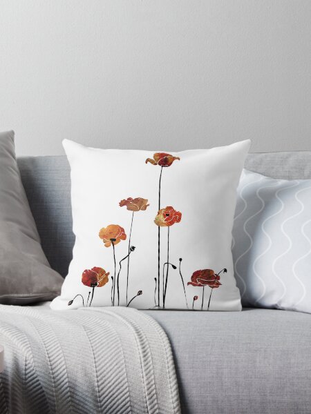 Vista previa del artículo con la obra «Amapolas», diseñado y vendido por IrenaW.