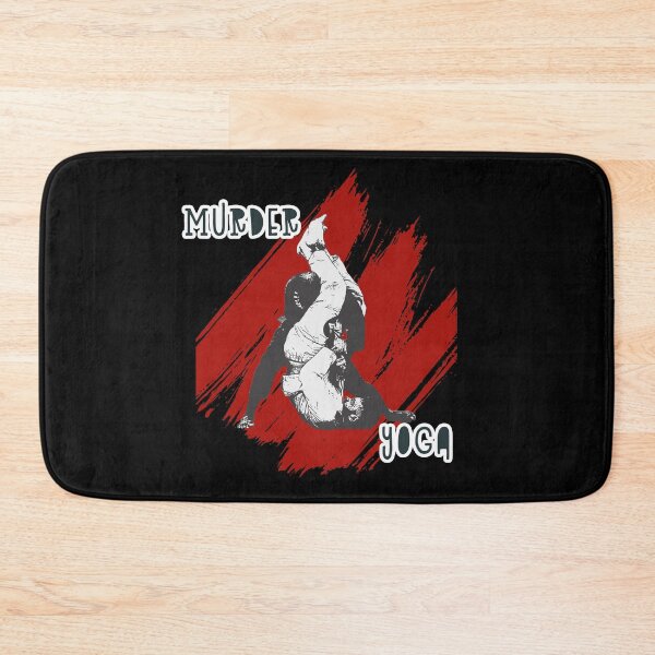 Item preview, Murder Yoga Brazilian Jiu Jitsu With Red Splash designed and sold by PragmaticFalcon.
