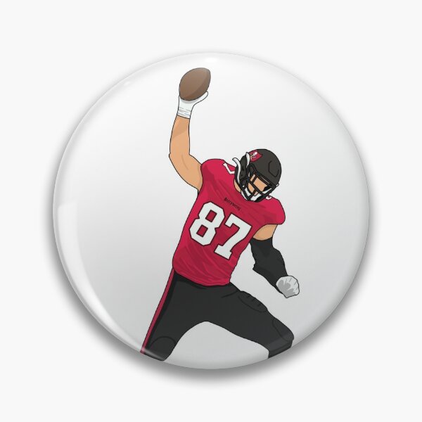 Item preview, Rob Gronkowski Tampa Bay Sticker designed and sold by ToryLV23.
