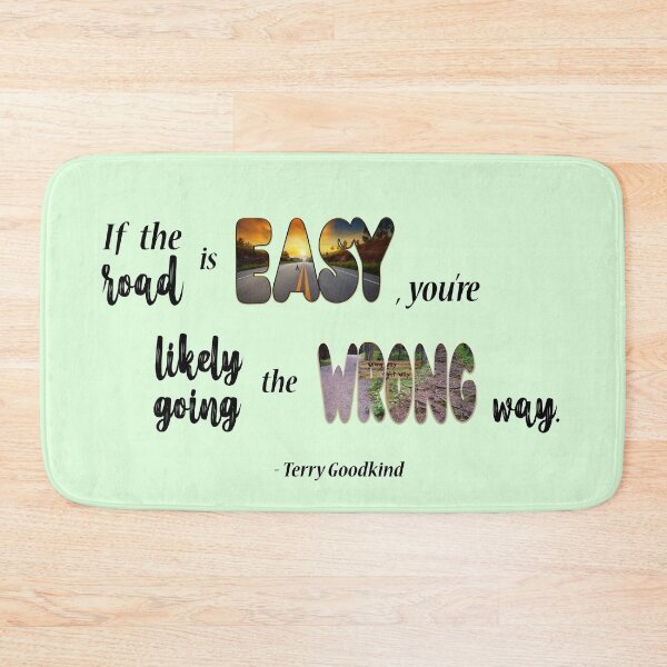 Item preview, If the road is easy designed and sold by maofdvora.