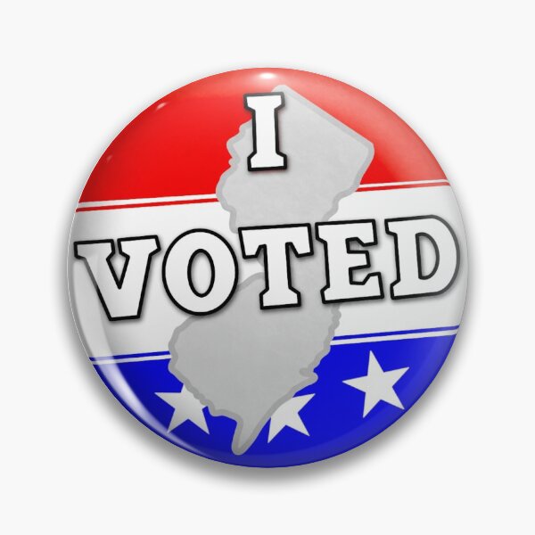 Item preview, New Jersey - I Voted designed and sold by @  CC.Creative.Studios.
