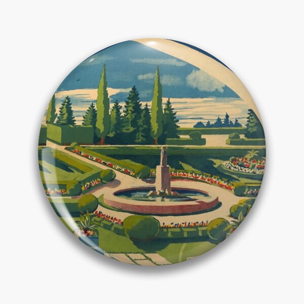 Artikelvorschau, retro wiener garten architektur wien entworfen und verkauft von CorasPosters.