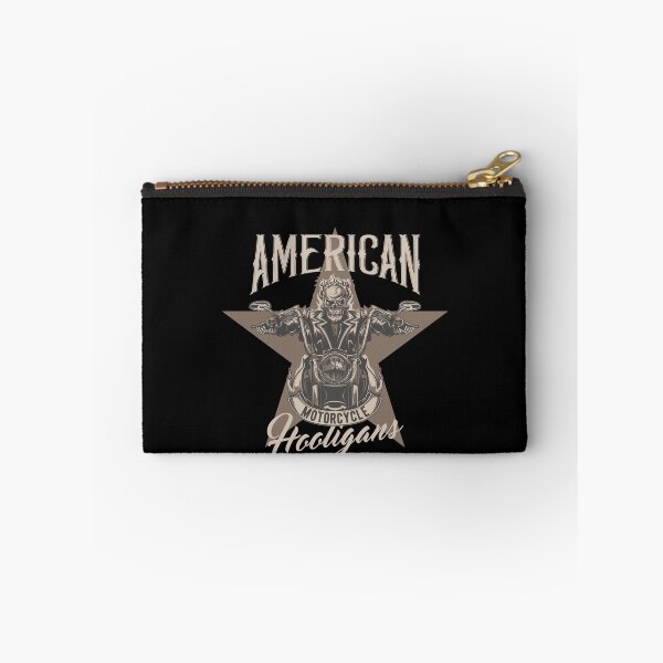 Item preview, Motorcycle Cowl Emblem - American Hooligans designed and sold by Two Left Hands Design.