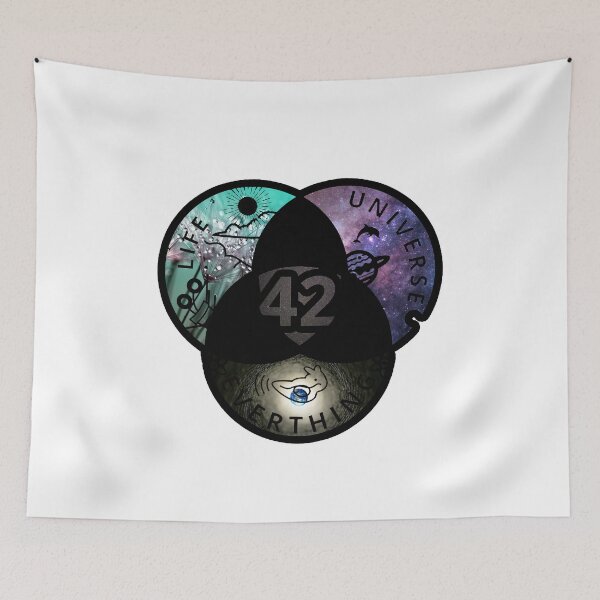 Item preview, 42 Answer to Life Universe and Everything  designed and sold by yasmh.