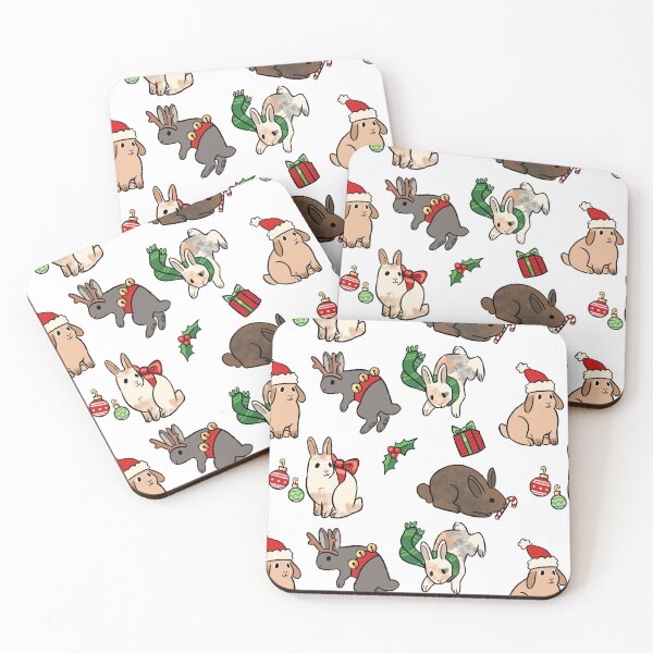 Item preview, christmas bunnies designed and sold by Nicolle  A.