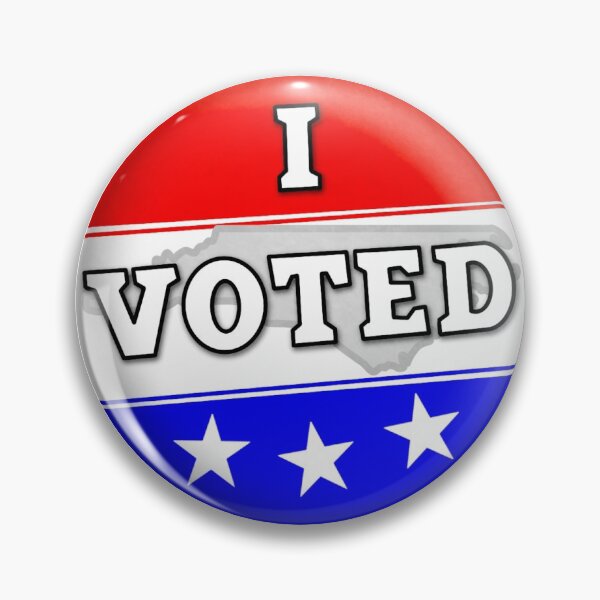 Item preview, North Carolina - I Voted designed and sold by @  CC.Creative.Studios.