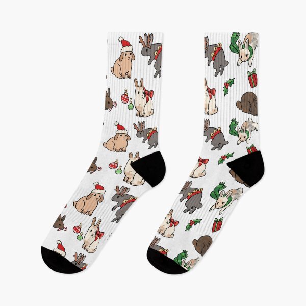 Item preview, christmas bunnies designed and sold by Nicolle  A.