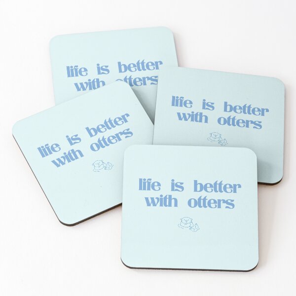 Item preview, Life is better with otters designed and sold by Shujii.